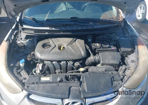 2011 Hyundai Elantra Gls z USA, uszkodzony, nr VIN 5NPDH4AE2BH000938